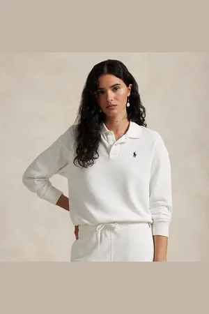 Ralph Lauren Polo a maniche lunghe in felpa leggera