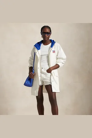 Ralph Lauren Giacca Marsh in tela con logo