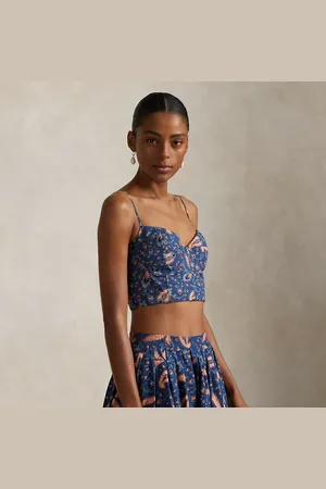 Ralph Lauren Bustino in cotone a fiori