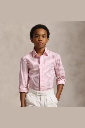 Ralph Lauren Camicia scozzese in popeline di cotone