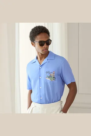 Ralph Lauren Camicia sahariana stampata