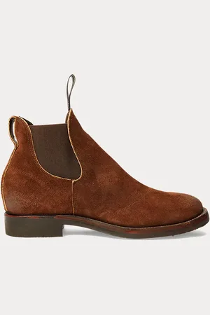 Ralph Lauren Stivali Chelsea in camoscio