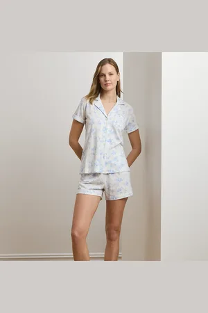 Ralph Lauren Pigiama corto in jersey a fiori