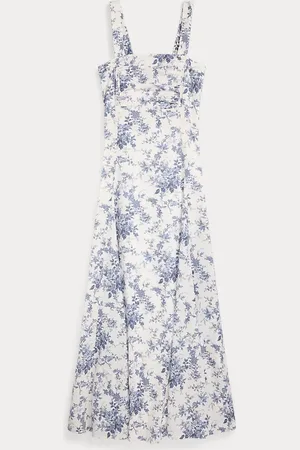Ralph Lauren Abito in seersucker con stampa floreale