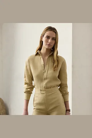 Ralph Lauren Camicia Adrien in lino Relaxed-Fit
