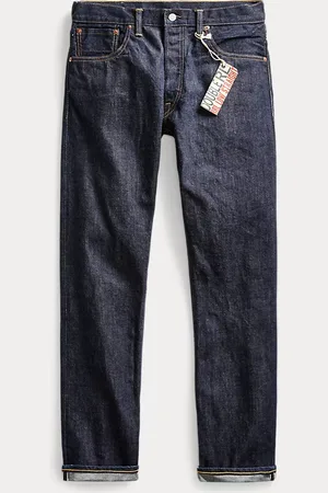 Ralph Lauren Jeans cimosa dritti lavati a vita bassa