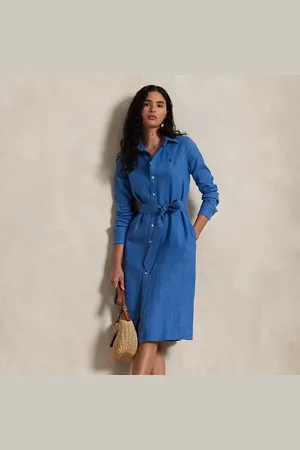 Ralph Lauren Chemisier in lino con cintura