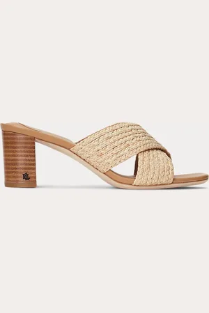 Ralph Lauren Sandali Freddi in rafia
