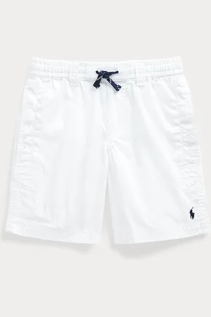 Ralph Lauren Short da rugby in cotone con coulisse
