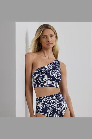 Ralph Lauren Slip da bikini a fiori a vita alta