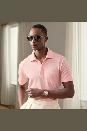 Ralph Lauren Polo in piqué lavato Custom Slim-Fit