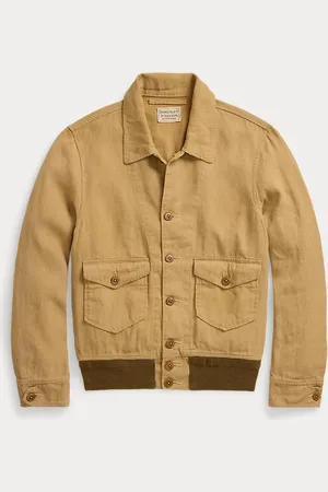 Ralph Lauren Giacca in tela di lino e cotone