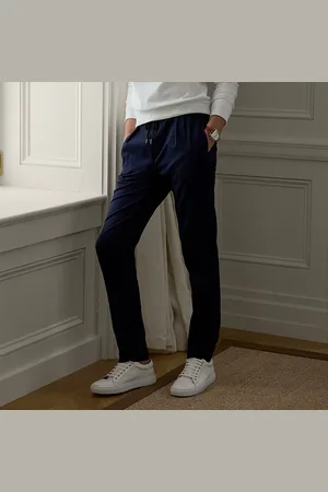Ralph Lauren Pantaloni in raso stretch fatti a mano