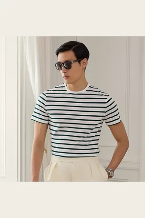 Ralph Lauren Maglietta in filo di Scozia a righe