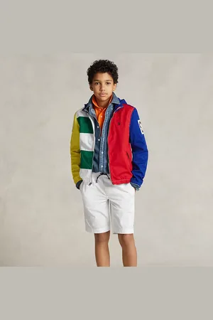 Ralph Lauren Short da rugby in cotone con coulisse