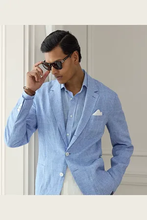 Ralph Lauren Giacca in lino principe di Galles