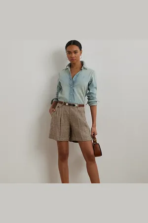 Ralph Lauren Short in lino principe di Galles