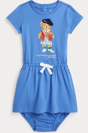 Ralph Lauren Abito Polo Bear in jersey e culotte