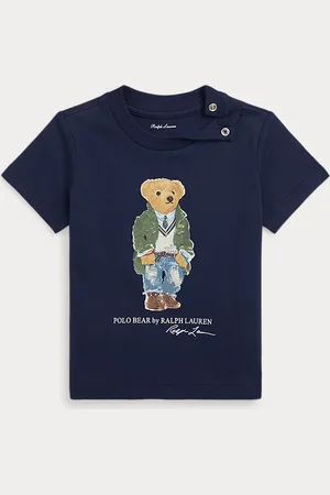 Ralph Lauren Maglietta Polo Bear in jersey