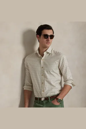 Ralph Lauren Camicia tattersall in twill Classic-Fit