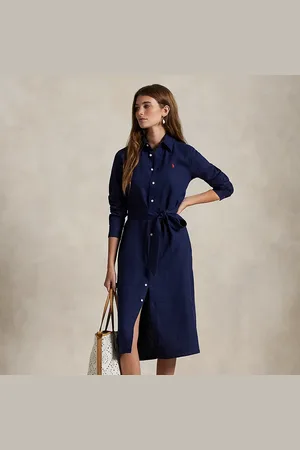 Ralph Lauren Chemisier in lino con cintura