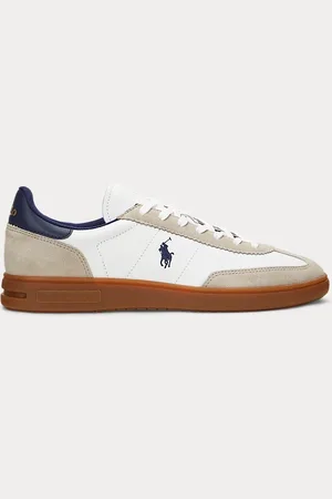 Ralph Lauren Sneaker Bedford in pelle e camoscio