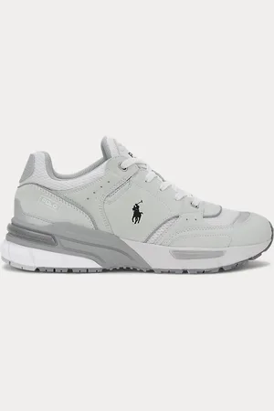 Ralph Lauren Sneaker Trackster 250 in camoscio e rete