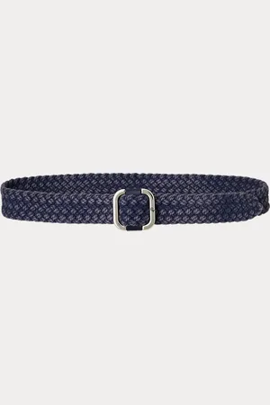 Ralph Lauren Cintura in denim con fibbia a cursore