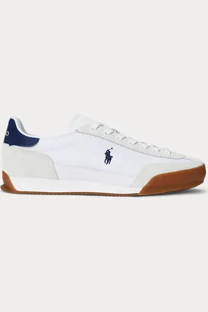 Ralph Lauren Sneaker Hester in tela e camoscio