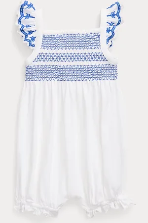 Ralph Lauren Tutina a pantaloncino a punto smock
