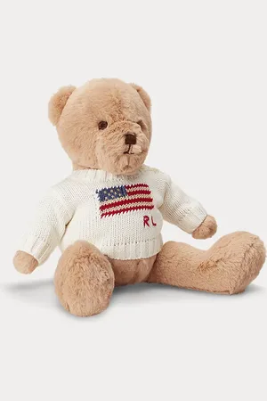 Ralph Lauren Polo Bear piccolo maglia con bandiera