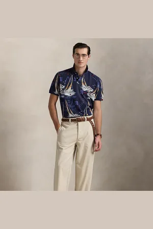 Ralph Lauren Polo stile nautico in piqué Classic-Fit
