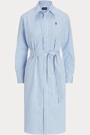 Ralph Lauren Chemisier a righe con cintura