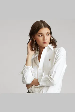 Ralph Lauren Camicia Oxford in cotone lavato Slim-Fit