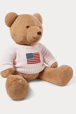Ralph Lauren Polo Bear grande con maglia con bandiera