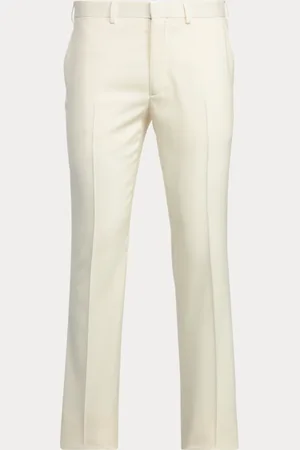 Ralph Lauren Pantaloni Gregory in lana fatti a mano