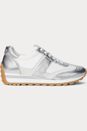 Ralph Lauren Sneaker Dani in pelle e camoscio