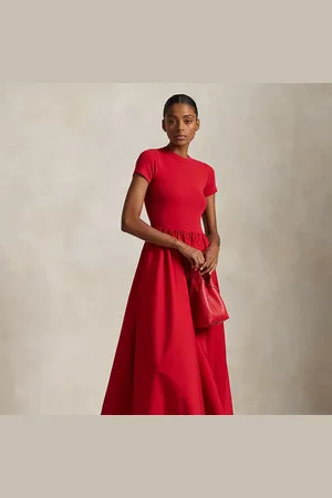 Ralph Lauren Abito in cotone a maniche corte