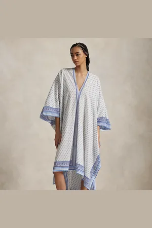 Ralph Lauren Camicia da notte con stampa a blocchi