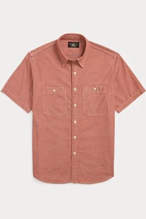 Ralph Lauren Camicia in chambray con dettagli cimosa