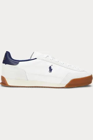 Ralph Lauren Sneaker Hester in tela e camoscio