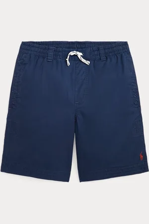 Ralph Lauren Short da rugby in cotone con coulisse