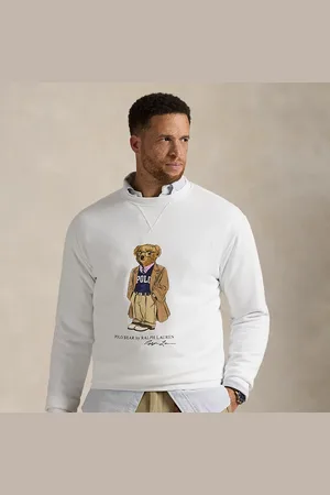 Ralph Lauren Taglie Plus - Felpa Polo Bear