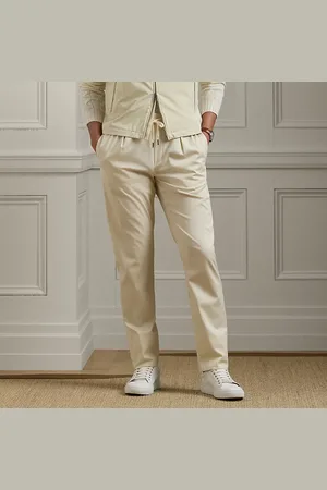 Ralph Lauren Pantaloni in raso stretch fatti a mano