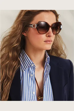 Ralph Lauren Occhiali da sole Stirrup con pavé