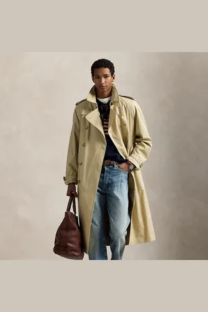Ralph Lauren Trench in popeline stretch