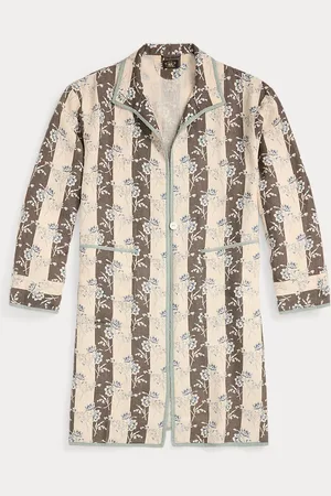 Ralph Lauren Spolverino in lino con stampa a fiori