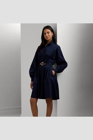 Ralph Lauren Chemisier in misto cotone con fibbia