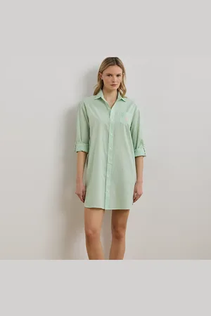 Ralph Lauren Camicia da notte in batista vichy