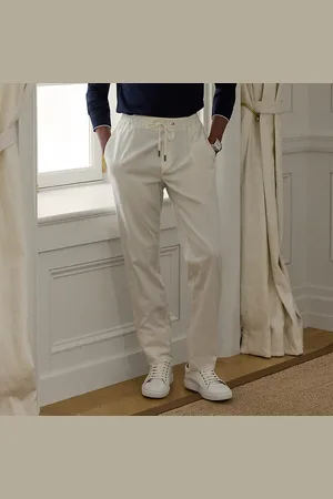 Ralph Lauren Pantaloni in raso stretch fatti a mano